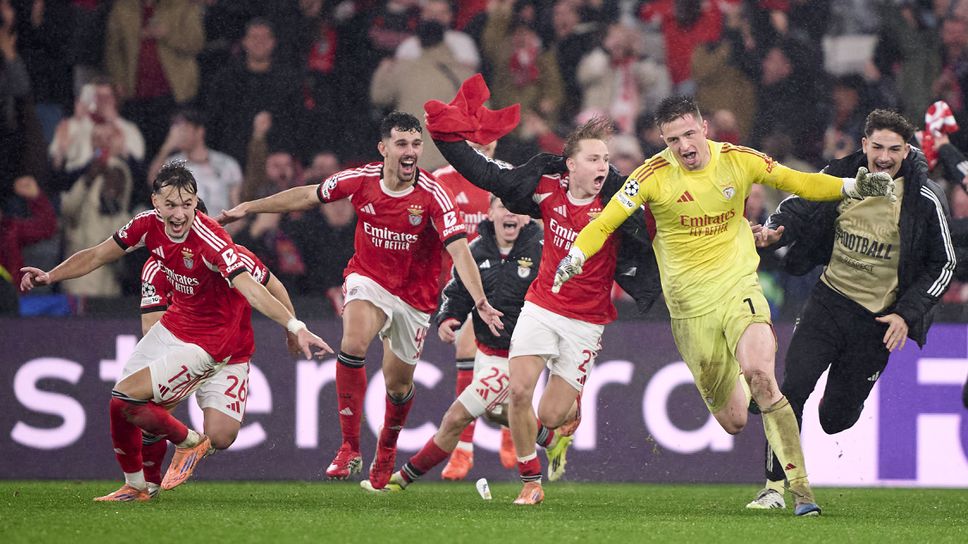 Вратарят на БенфикаАнатолий Трубин стана големият герой за своя отбор