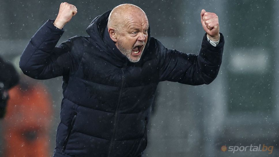 Наставникът на Лудогорец Пер Матиас Хьогмо бе доволен от победата