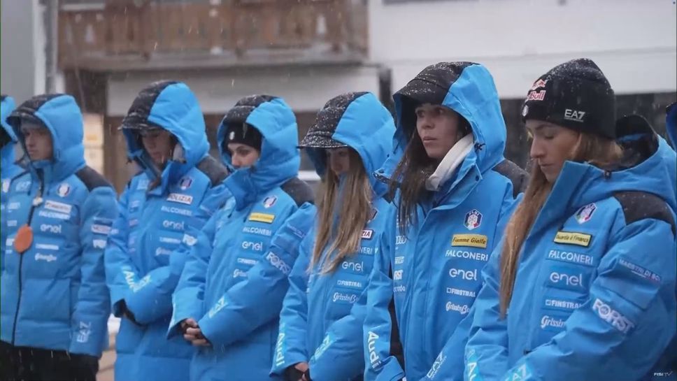 Водени от София Годжа момичетата от женския отбор на Италия