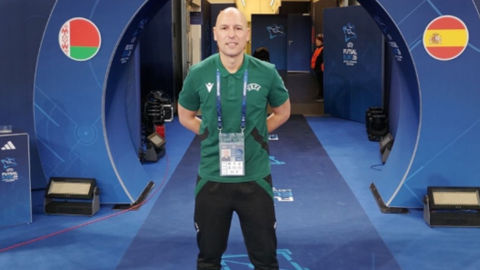 Варненският международен съдия по футзал Калоян Кирилов бе сред избраните