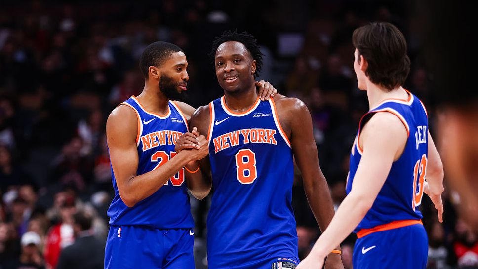 Ню Йорк Никс надделя над Торонто Раптърс със 119 92
