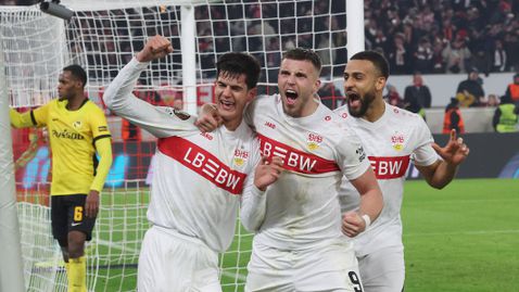 Щутгарт помогна на Лудогорец в голеада, а може и да го срещне в плейофите