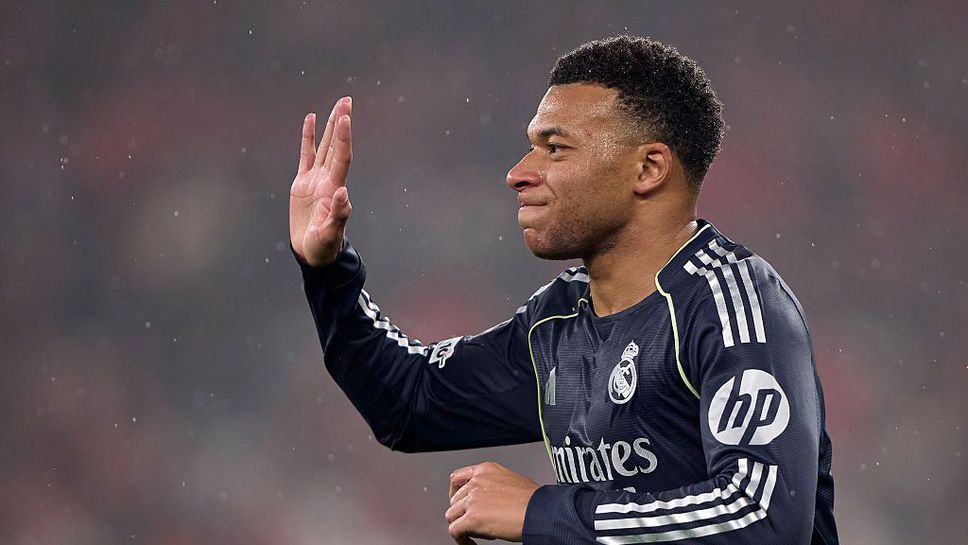 Нападателят на Реал Мадрид Килиан Мбапе постави рекорд в Шампионската