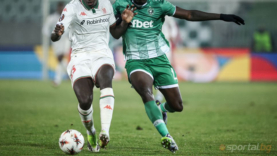 Лудогорец 0:0 Ница, равностойно начало