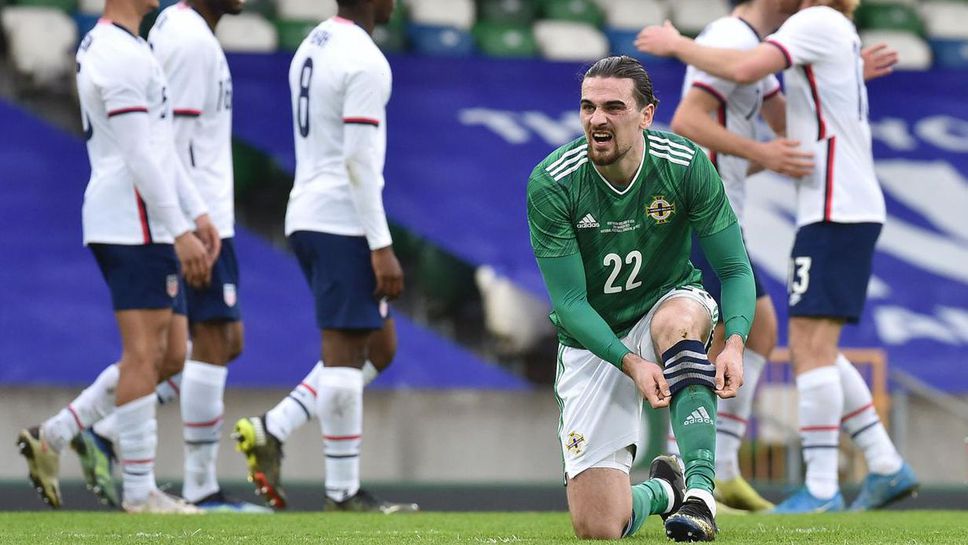 Северна Ирландия загуби с 1:2 от САЩ в контрола преди мача с България