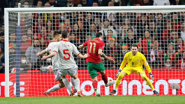 Два гола на Бруно сложиха край на приказката на Северна Македония и класираха Португалия за Световното
