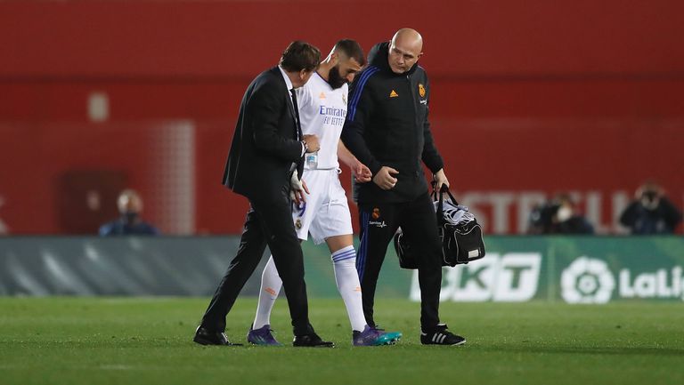 Нападателят на Реал Мадрид Карим поднови индивидуални тренировки преди гостуването