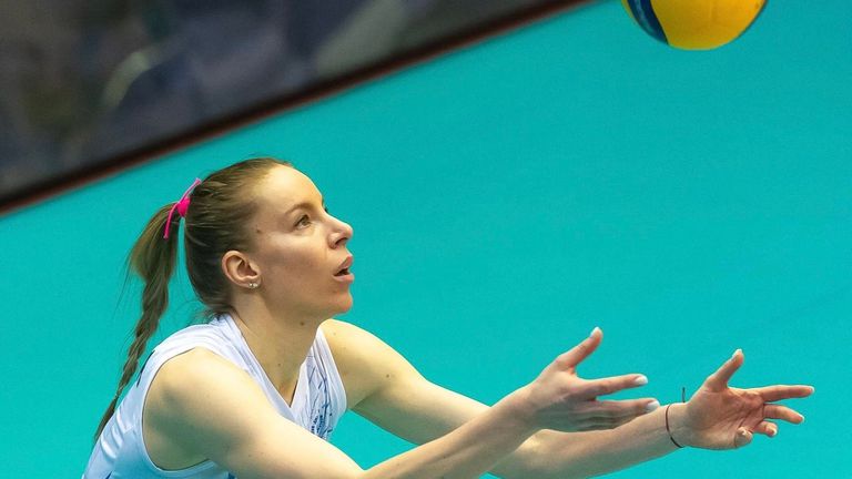Българската волейболистка Добриана Рабаджиева, която в момента се изявява в