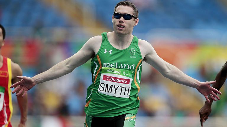 Ирландецът Джейсън Смит най бързият мъж в параолимпийския спорт обяви че