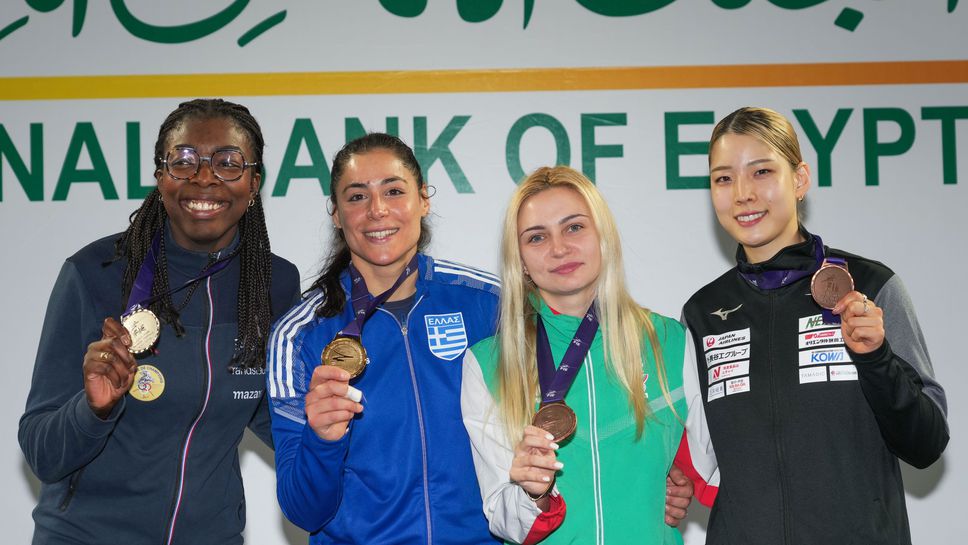 Най добрата българска състезателка Йоана Илиева спечели бронзов медал на сабя