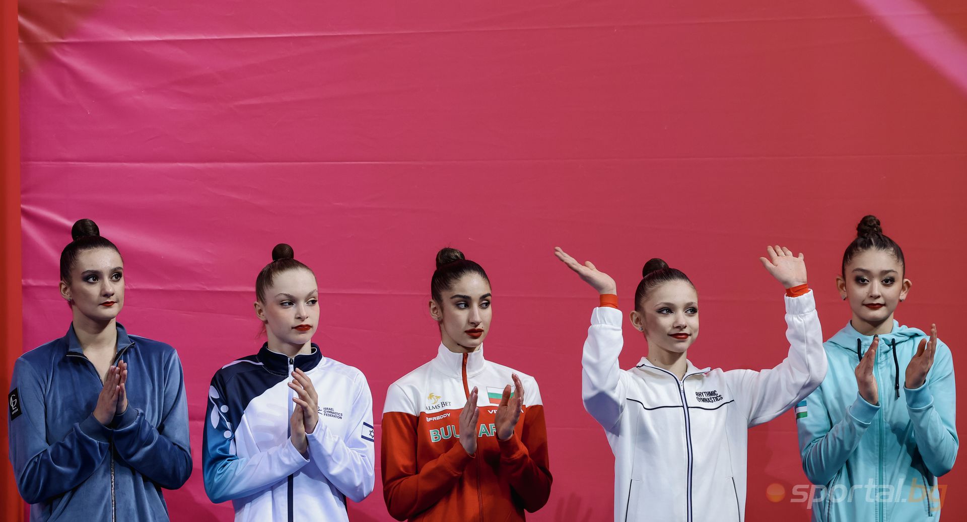 СК Художествена гимнастика награждаване индивидуално многобой