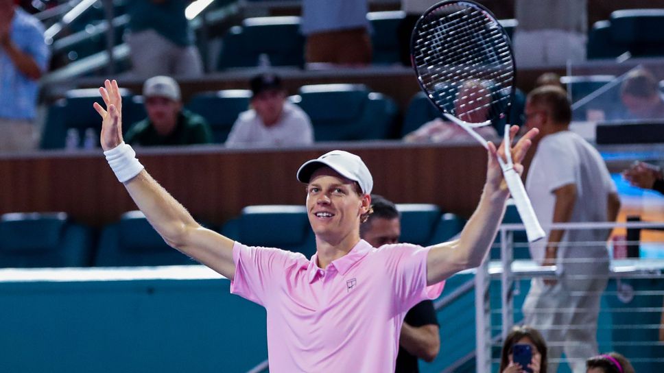 Синер само на крачка от постижение на Федерер през 2017-а