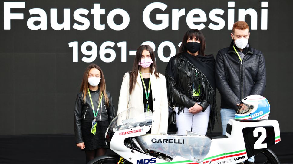 Жената на починалия Фаусто Грезини пое едноименния отбор в MotoGP