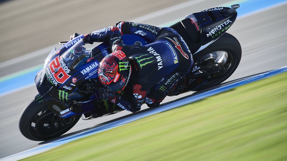 Куартараро пред Бастианини в края на втората тренировка в Испания