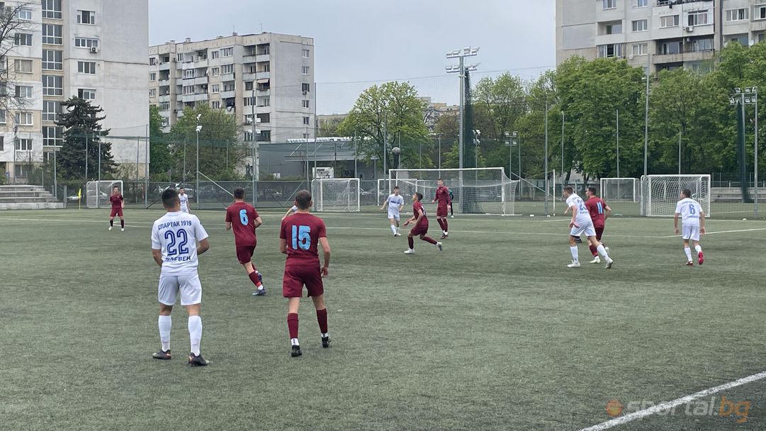 Спартак (Плевен) обърна Септември в София от 0:2 в Елитната група до 17 години