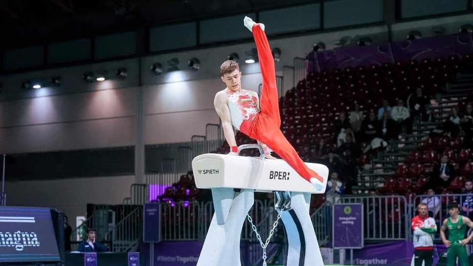 Гимнастиците с открита тренировка преди Европейското