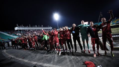 Огромен купон в съблекалнята на ЦСКА след класирането на финала