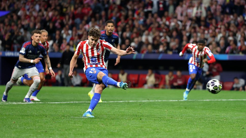 Атлетико Мадрид 1:1 Арсенал, Хулиан Алварес изравни