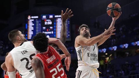 Реал Мадрид водеше с много, но в края едва удържа победата срещу Апоел