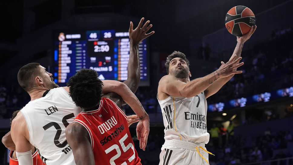 Реал Мадрид водеше с много, но в края едва удържа победата срещу Апоел