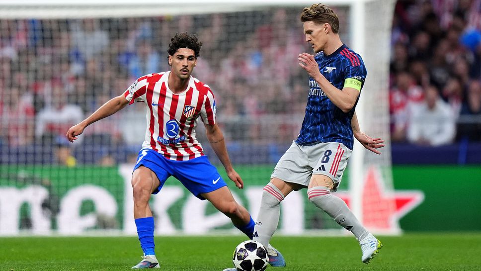 Атлетико Мадрид 0:0 Арсенал, спасяване на Давид Рая