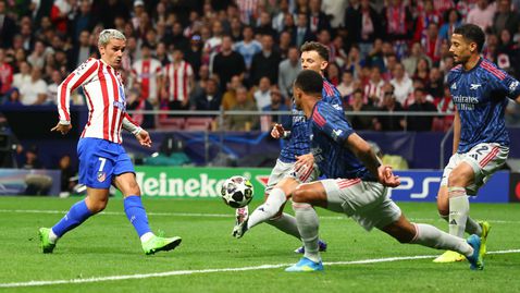 Арсенал не се пречупи в Мадрид и си тръгна с добър резултат