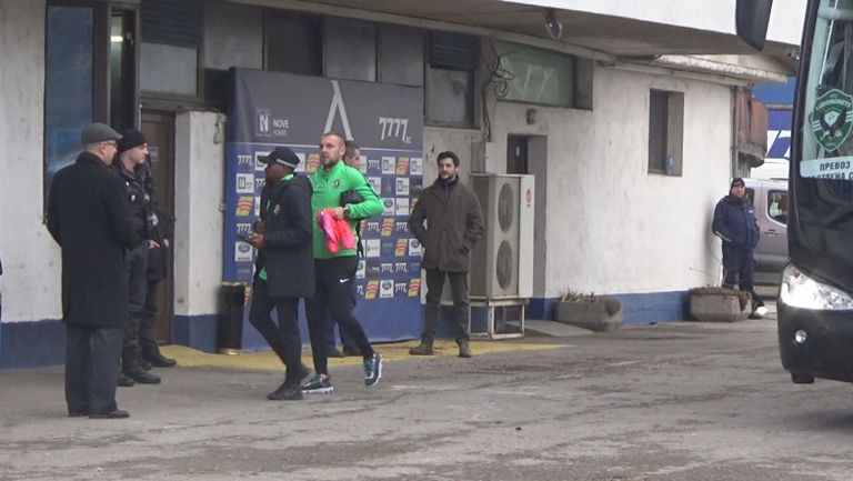 Лудогорци пристигнаха на "Герена" за важния мач с Левски