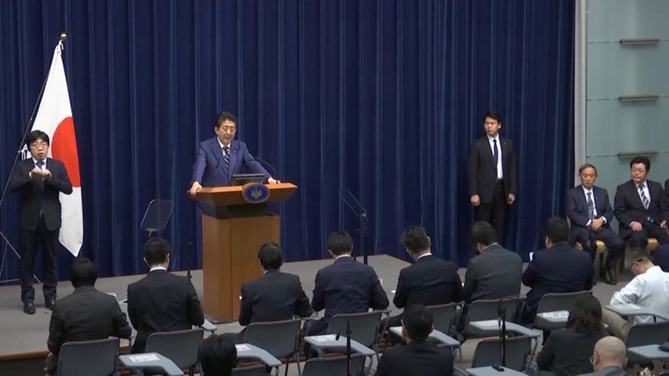 Министър-председателят на Япония Шиндзо Абе с коментар след отлагането на Олимпиадата