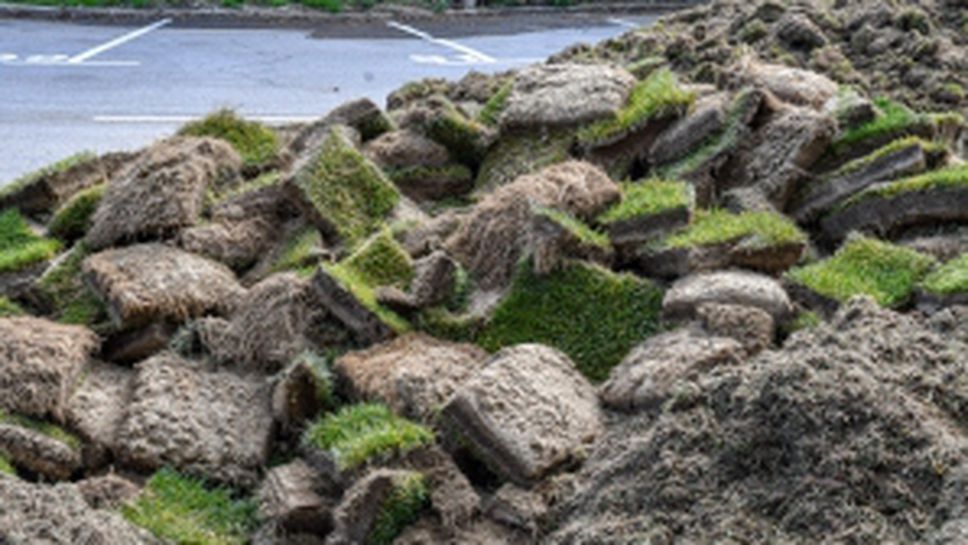 Сменят чимовете на стадион "Васил Левски"