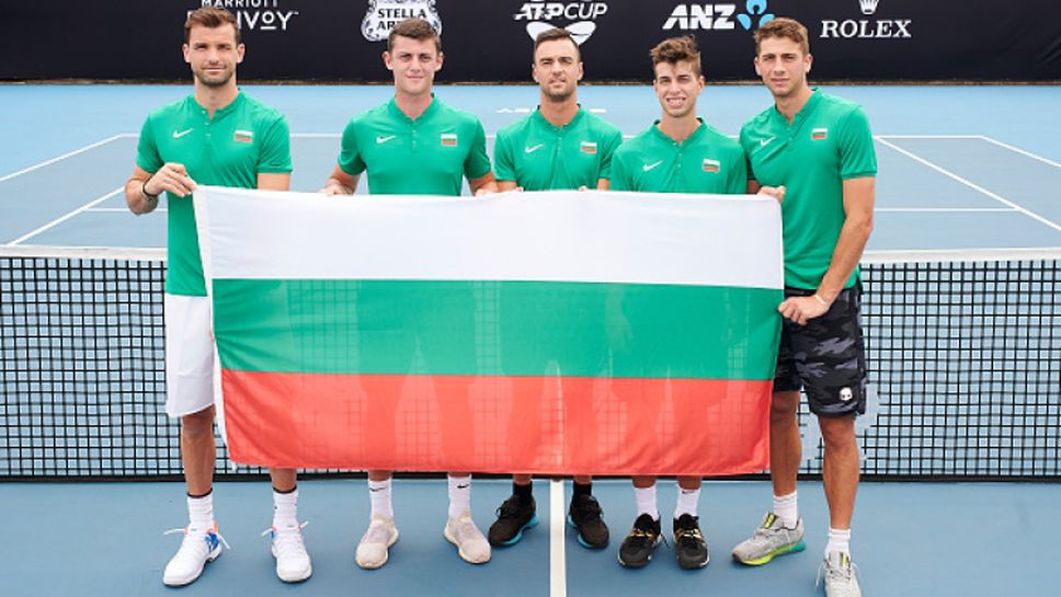 Григор Димитров изведе българския отбор на ATP Cup в Австралия