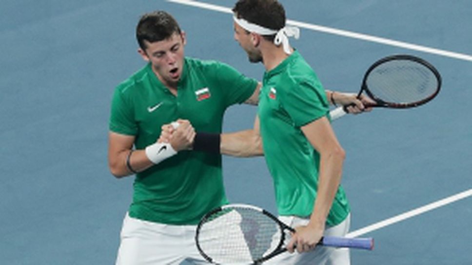 Алекс Лазаров избухна в тандем с Григор Димитров и подчини Великобритания!