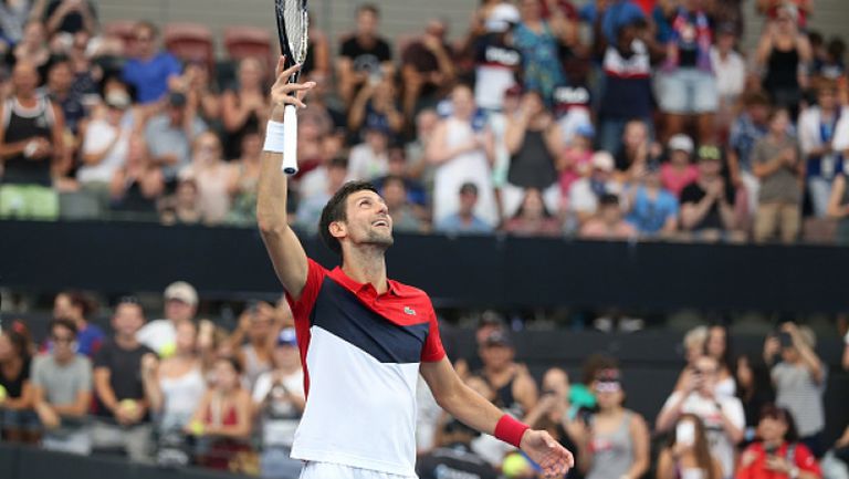 Нов успех на Джокович прати Сърбия на върха в група "А" на ATP Cup