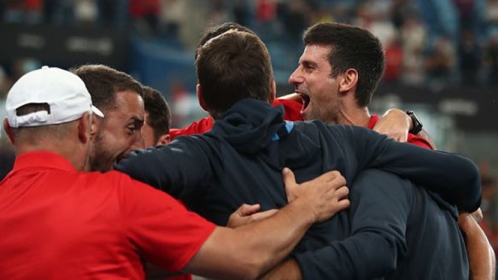 Джокович изпрати Сърбия на финал на ATP Cup