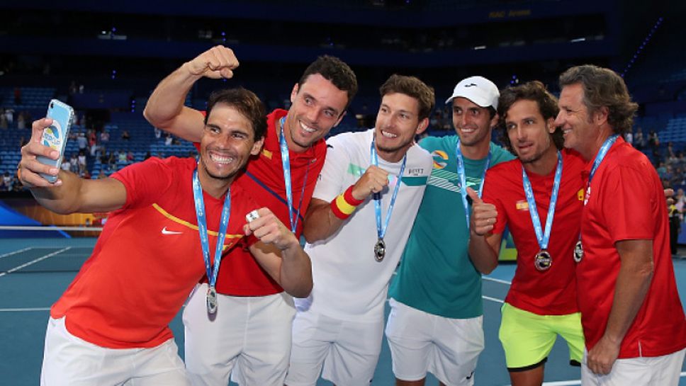 Испания се класира за финала на ATP Cup