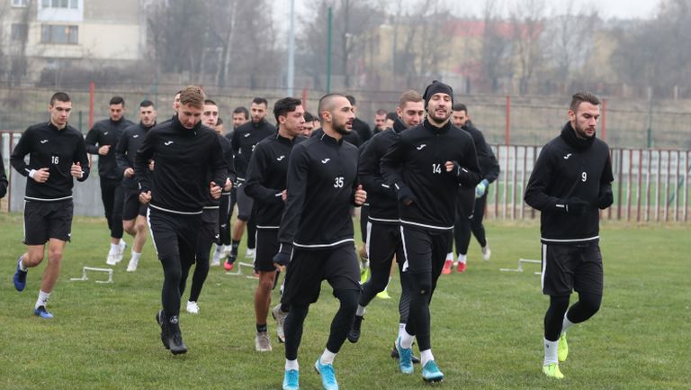 Славия с първа тренировка за 2020 година