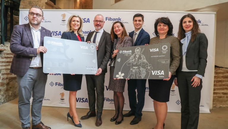 Fibank представи новата Visa с дизайн на Олимпийските игри