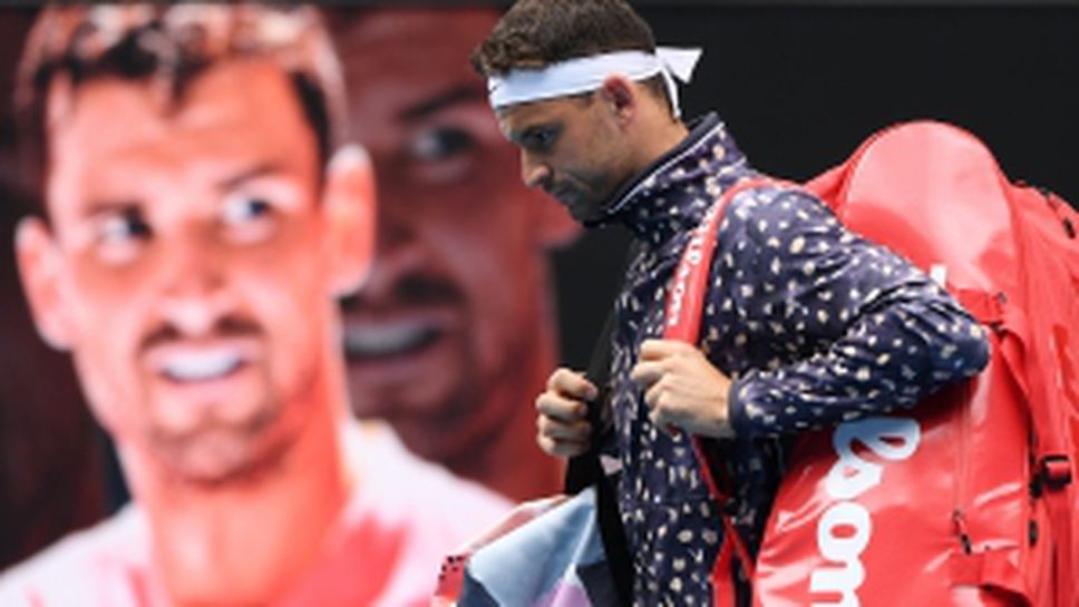 Григор Димитров се бори 4 часа и половина, но не можа да осъществи първи обрат от 0:2 сета