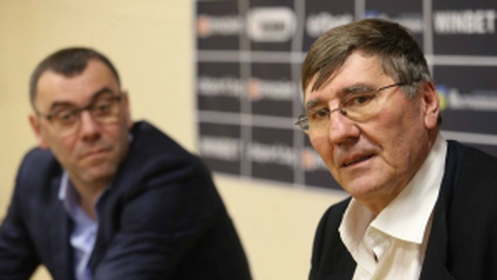 Пресконференция на Тодор Стойков и Георги Глушков за Купата на България
