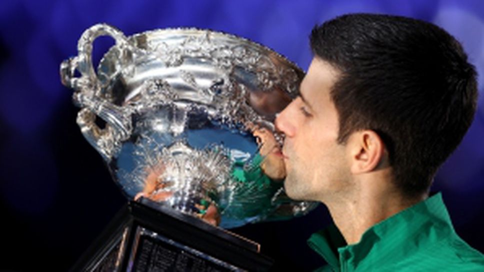 Джокович прекърши Тийм в пет сета и отново триумфира в Мелбърн