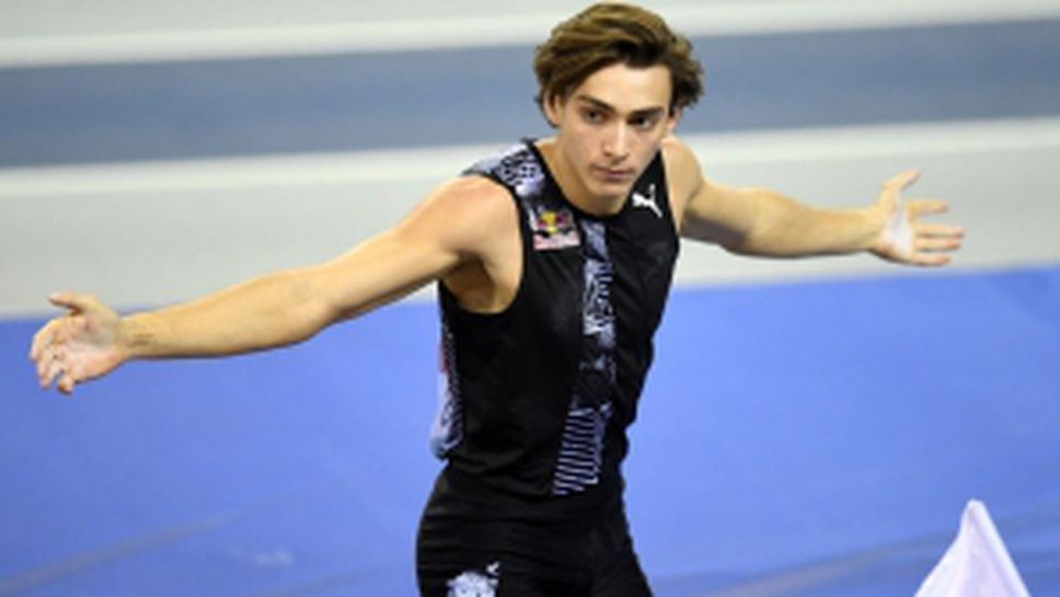 Феноменален Дуплантис с нов световен рекорд в овчарския скок