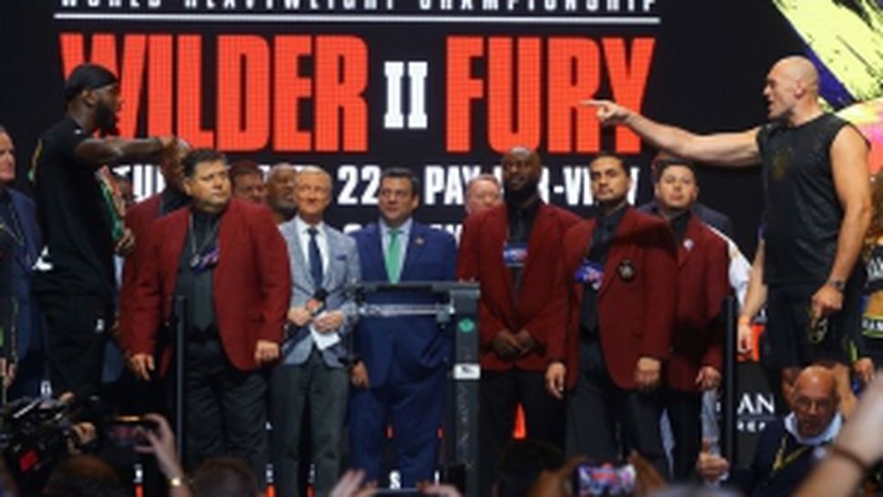 Тайсън Фюри и Дионтей Уайлдър по-тежки в сравнение с първия мач