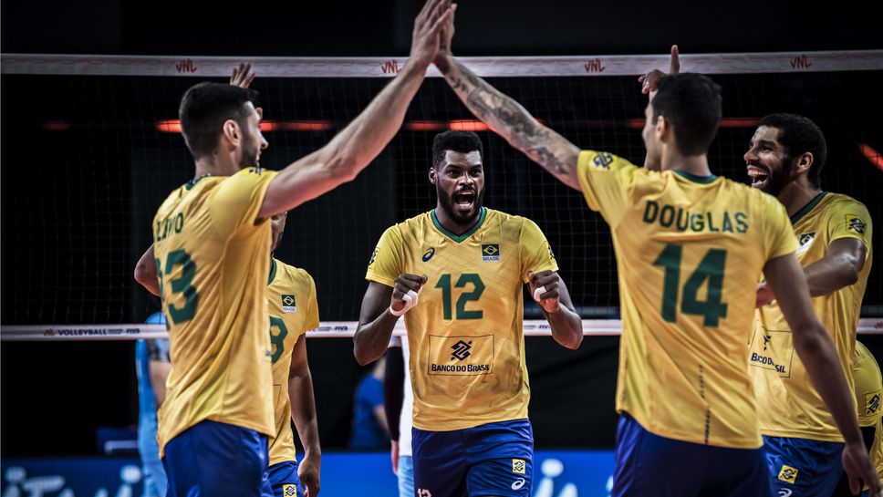 Бразилия измъкна чиста победа от Аржентина 🏐