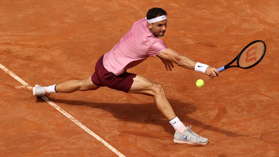 Ето кога Григор Димитров открива участието си на "Ролан Гарос"