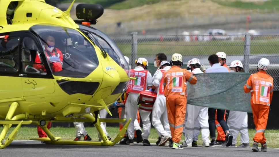 Пилот от Moto3 в тежко състояние след падане на „Муджело“
