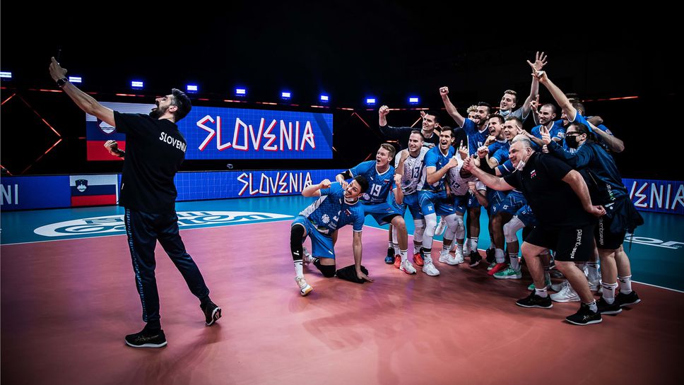 Словения с историческа първа победа в Лигата на нациите (видео + снимки)🏐🇸🇮