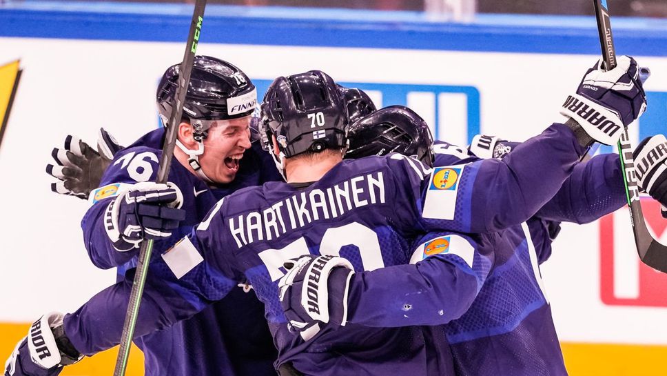 Финландия повали Канада и спечели световната титла по хокей на лед