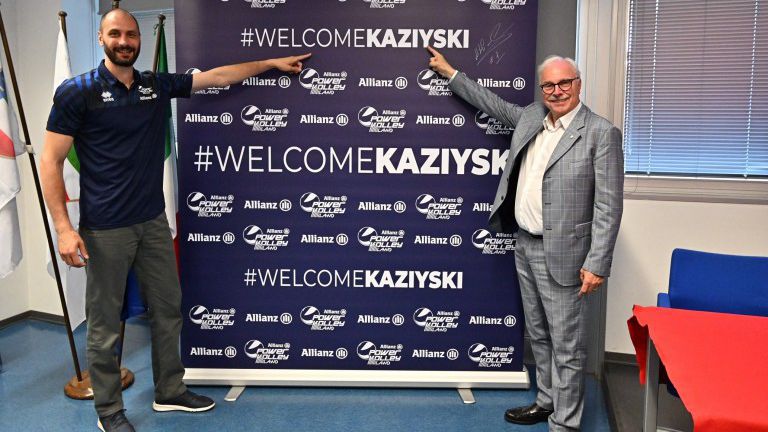Италианският Алианц Милано официално представи българската волейболна звезда Матей Казийски