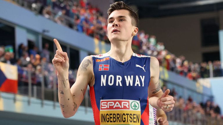 Действащият шампион в Диамантената лига на 1500 метра Якоб Ингебригтсен