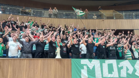 Убийствена подкрепа за Черно море в зала "Конгресна", 5000 "дерат" гърла за "моряците"