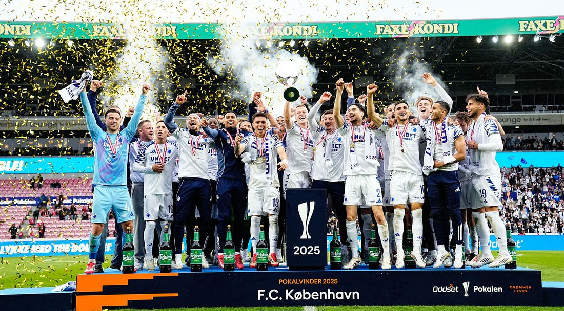 Копенхаген с дубъл в Дания